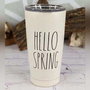 Rae Dunn HELLO SPRING Insulated Stainless Steel Tumbler - 17oz.
